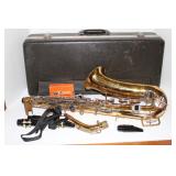 Bundy Saxophone with Case and accessories