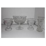 Vintage Crystal Glass Lot