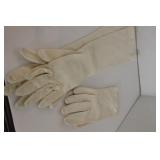 Lot Of Vintage White Gloves