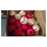 Satin Christmas Bulbs