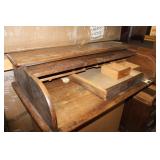 Antique Vagus London Roll Top Desk