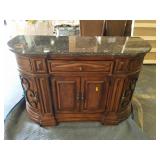 Beautiful Marble Top Buffet