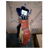Golf Clubs and Bag