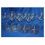 Wine and Bourbon Glasses