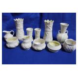 Vintage Belleek Pottery Collectibles