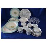 Plates ,Cups Glasses and Saucer