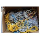 Large Lot of Cat 5 Cables and More