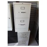 2 Metal File Cabinets