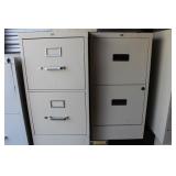 2 File Metal File Cabinet