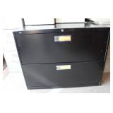 Black Metal File Cabinet