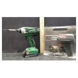 WELLER, SOLDERING GUN, HITACHI DRILL(WORKS)