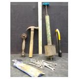 TOOLS,FUMIGATOR,COMBINATION WRENCHES,SAW & MORE