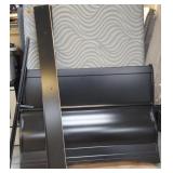 BLACK QUEEN SLIEGH BED