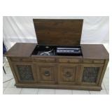 GARRARD CONSOLE STEREO WITH TURN TABLE