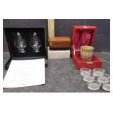 GD HERRING,SHOE BRUSH,SALTS DISHES & MORE