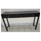 3 DRAWER SOFA TABLE 55' WIDE