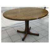44' ROUND WOODEN TABLE NEED MOUNTING SCREWS