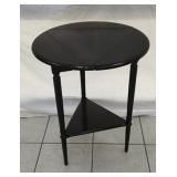 3 SIDED DROP LEAF ACCENT TABLE