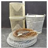 FISHING, MINNOW BASKET, FISH BASKETS & MORE