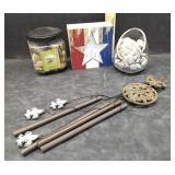 DECOR, WIND CHIMES, RIVER STONES & MORE