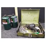 SOLDERING ITEMS, 2 PROPANE CYLINDERS