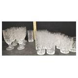 PORTICO CRYSTAL, GOBLETS, TUMBLERS & ROCKS GLASSES
