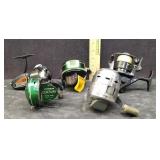 REELS,JOHNSON,DIAWA,SYNERGY,PFLUEGER,SOME VTG