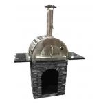 Stack Stone Cast Concrete Pizza Oven Stand