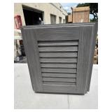 NatureCast Outdoor Cabinet with Louvered Door