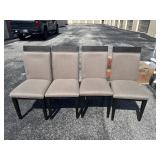 Four Upholstered Dining Chairs