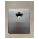 Wall-Mounted Stainless Steel Bottle Opener