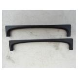 8 Top Knobs Riverside Pulls, Flat Black