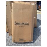 Blaze Stainless Steel Double Door
