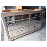 Wood-Mode Cabinetry Set with Drawers and Shelves