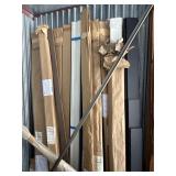 Driftwood, Dovetail, and Pilaster Materials