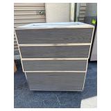 Modern Four-Drawer Kitchen Cabinet