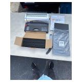 Tianse Comb Binding Machine With Accessories