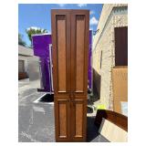 Wood Cabinet, 8ft Tall, 2ft Wide