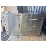 Stainless Steel Outdoor Kitchen Cabinet with...
