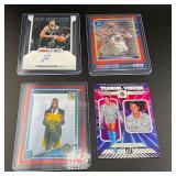 4 Basketball Cards Numbered, Auto, Inserts