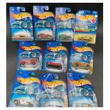 10 Assorted Hot Wheels Diecast Cars