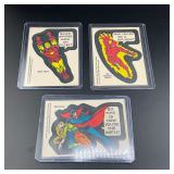 1976 Topps Chewing Gum Cards Dracula,Iron Man+