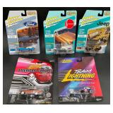 5 Johnny Lightning Diecast Cars