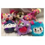 6 Plush Toys Pikmi Pops, Zuru Rainbocorns +