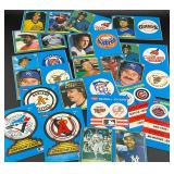 Lot of Fleer Baseball Stickers