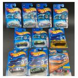 10 Assorted Hot Wheels Diecast Cars