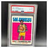 PSA Graded 1971 Topps #70 Wilt Chamberlain Card