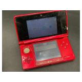 Red Nintendo 3DS Handheld Gaming Console