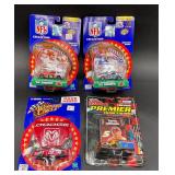 4 Diecast Starting Lineup NFL & Nascar Stock Car