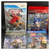4 Video Games Tony Hawk, Sonic Genesis & More